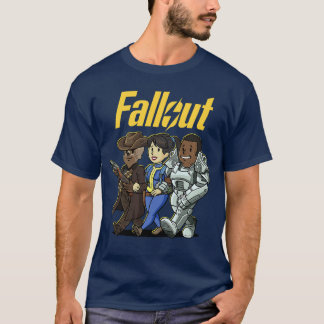 T-shirt Fallout Character Cartoon PortraitsV Show Premiumr