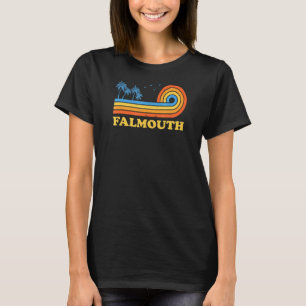 T-shirt Falmouth Massachusetts Été Ma Tropical Cape Cod