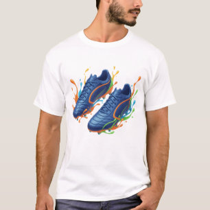 T-Shirt-Familien-Fußball-T-Shirt T-Shirt