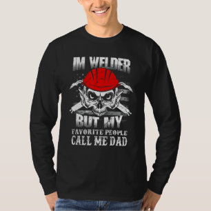 T-shirt Famille 365 Welder Papa Mon Favori Les gens m'appe