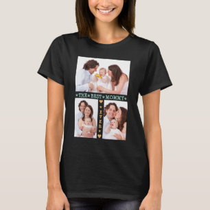 T-shirt Famille 3 Photo Collage Best Mom Ever Fête des mèr