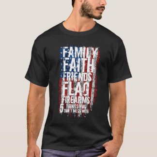 T-SHIRT FAMILLE AMIS DRAPEAU...