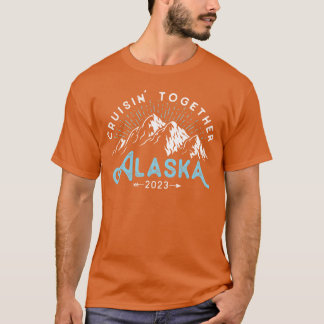 T-shirt Famille amis Groupe Correspondant Croisière Alaska