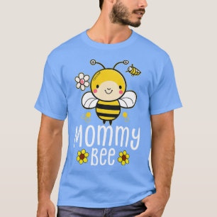 T-shirt Famille Bee s Mama maman Anniversaire Première Jou