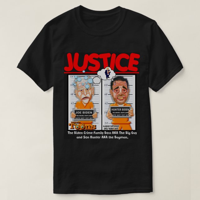 T-shirt Famille Biden Crime (Design devant)