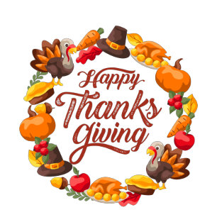 T-shirt famille bon thanksgiving jour