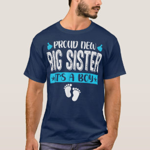 T-shirt Famille cool fière nouvelle grande sœur C'est un g