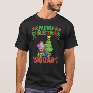 T-shirt Famille Correspondant Escouade de Noël X-Mas Vacan