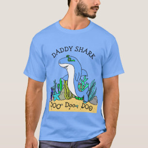 T-shirt Famille Daddy Shark Doo Doo