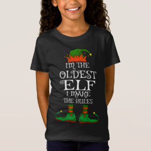 T-Shirt Famille d'aîné correspondant à Noël drôle