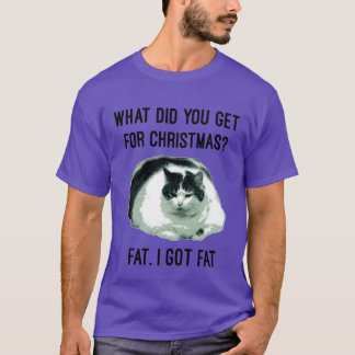 T-shirt Famille d'animaux de Noël