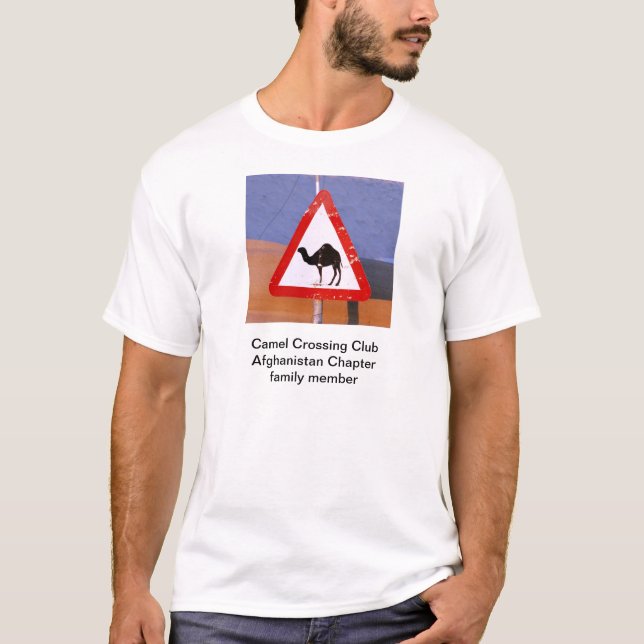 T-shirt Famille de chapitre de l'Afghanistan de club de (Devant)