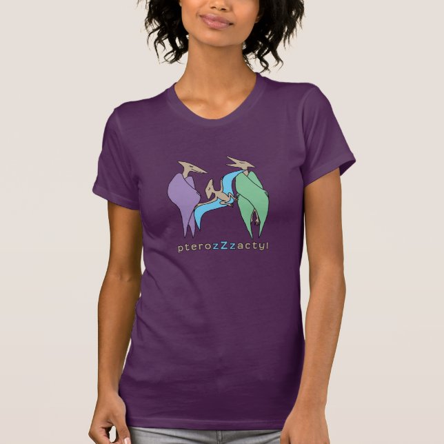 T-shirt Famille de Co-sommeil de PterozZzactyl (Devant)