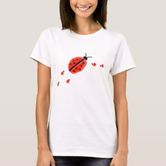 T-shirt Famille de coccinelle