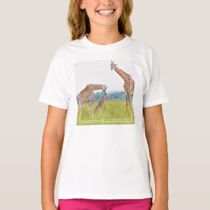 T-shirt Famille de girafe des images de Getty