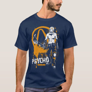 T-shirt Famille de jeu Borderlands Psycho Graffiti