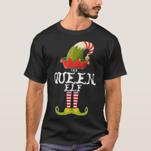 T-shirt Famille de jumelage cadeau de Noël de Queen Elf