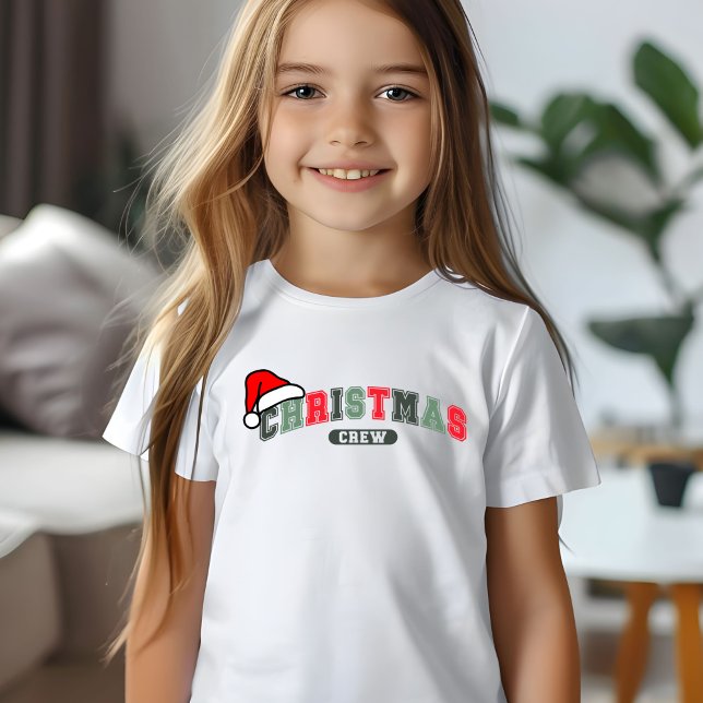 T-shirt Famille de jumelage de l'équipage de Noël pour enf (Créateur téléchargé)
