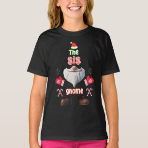 T-shirt Famille de jumelage Noël Sis Gnome