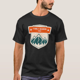T-shirt Famille de la montagne Réunion correspondant 2022 