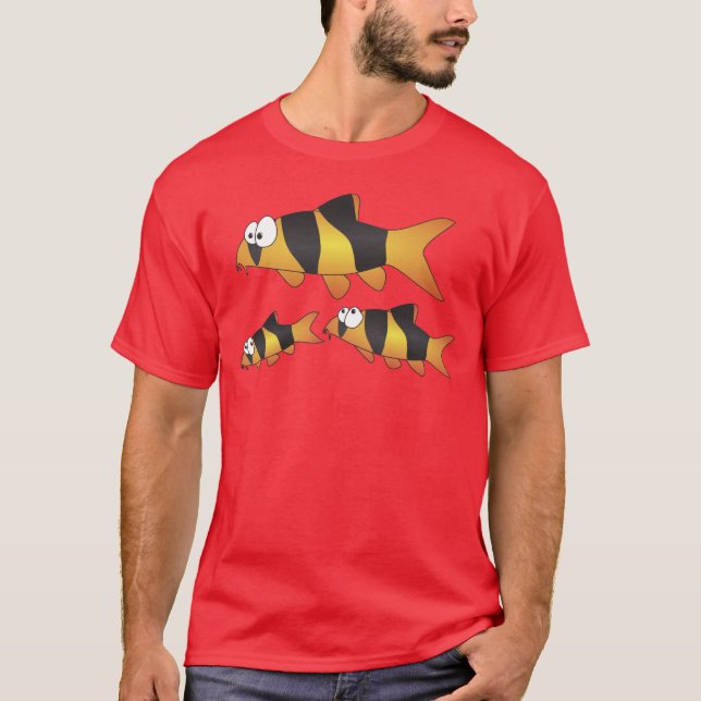 T-shirt Famille de loche de clown (Devant)
