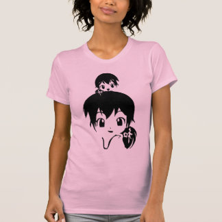 T-shirt famille de manga