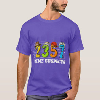 T-shirt Famille de nombres mathématiques