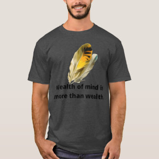 T-shirt Famille de plumes d'oiseaux