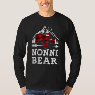 T-shirt Famille de pyjama de jumelage de l'ours nonni à pl