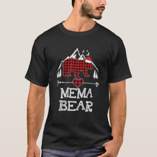 T-shirt Famille de pyjama de jumelage de mèmes rouges