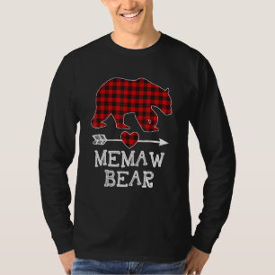 T-shirt Famille de pyjama de jumelage d'ours à mâchoires r