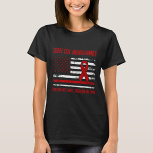 T-shirt Famille de sensibilisation à l'anémie de la faucil