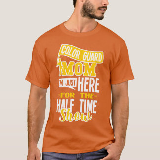 T-shirt Famille de spectacle de demi-temps de maman garde