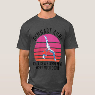 T-shirt famille de tantes de gymnaste