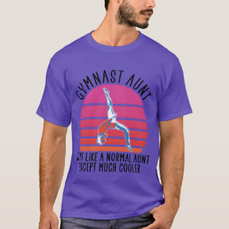 T-shirt famille de tantes de gymnaste