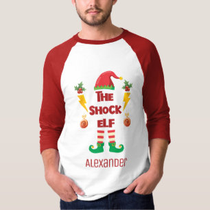 T-shirt Famille d'elfes Shock correspondant nom de la tenu
