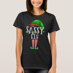 T-shirt Famille des elfes Sassy qui correspond cadeau de N