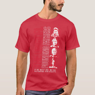 T-shirt Famille des pères fondateurs - chef Joseph