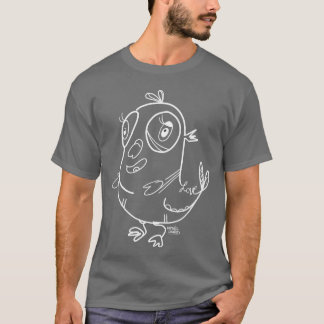 T-shirt famille d'oiseaux bizarres