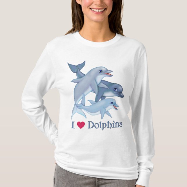 T-shirt Famille Dolphin (Devant)