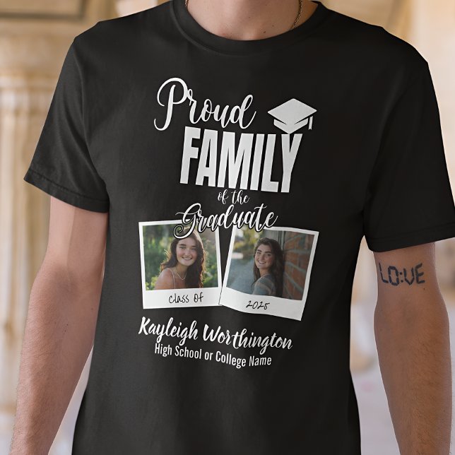 T-shirt Famille du Diplômé 2025 (Family of the Graduate 2025 T-Shirt)