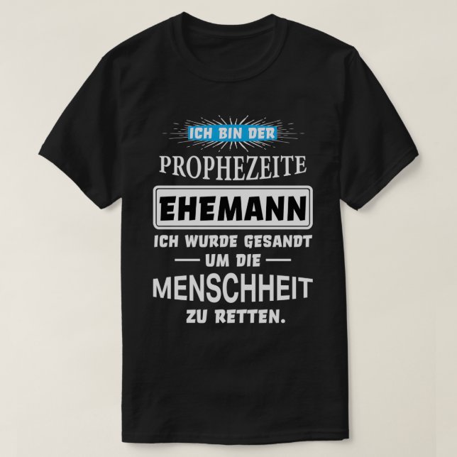 T-shirt Famille du mari père père fête des pères anniversa (Design devant)