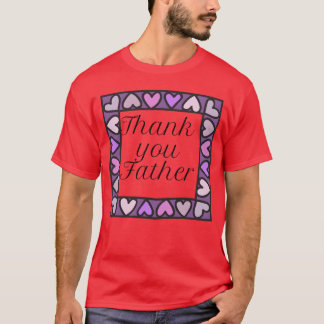 T-shirt Famille du père Merci