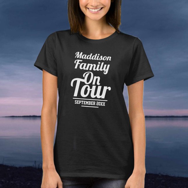 T-shirt famille en tournée (Créateur téléchargé)