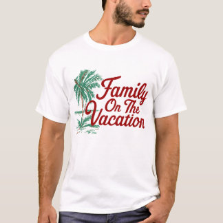 T-shirt Famille en vacances