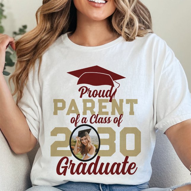 T-shirt Famille Fière Classe De Graduation Personnalisée D (Créateur téléchargé)