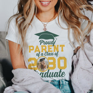 T-shirt Famille Fière Classe De Graduation Personnalisée D