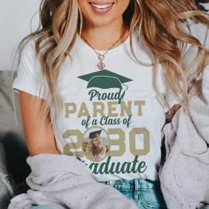 T-shirt Famille Fière Classe De Graduation Personnalisée D