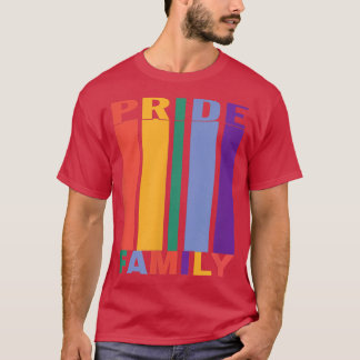 T-shirt Famille Fierté