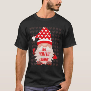 T-shirt Famille Gnome Tante Mignonne Jour de la Saint Vale